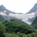 Чучхурские водопады - ледник