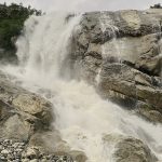 Алибекский водопад - с правого берега