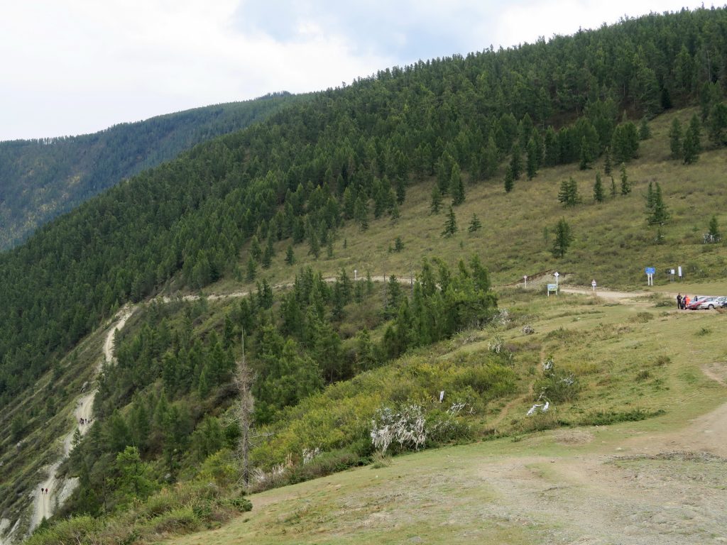 перевал Кату-Ярык Горного Алтая - начало дороги