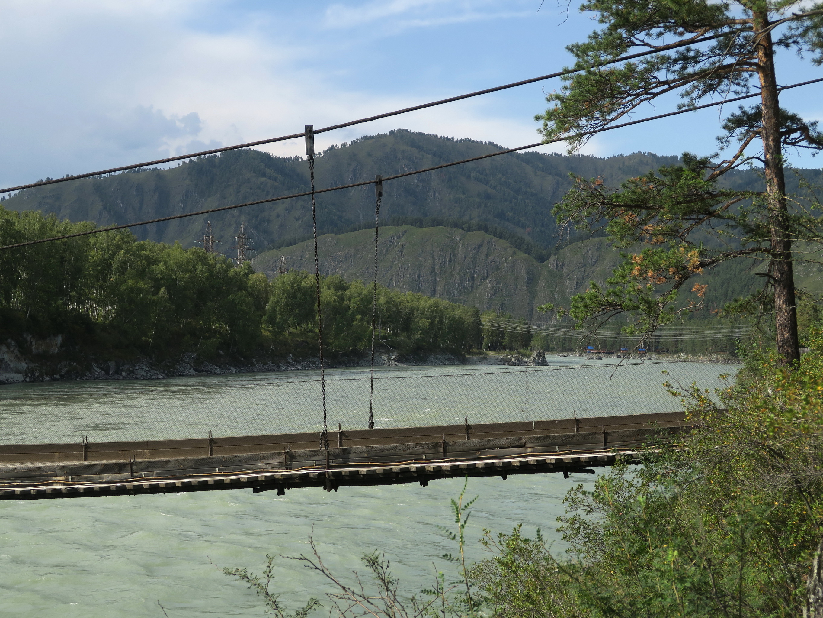 Чемальский тракт - мост    
