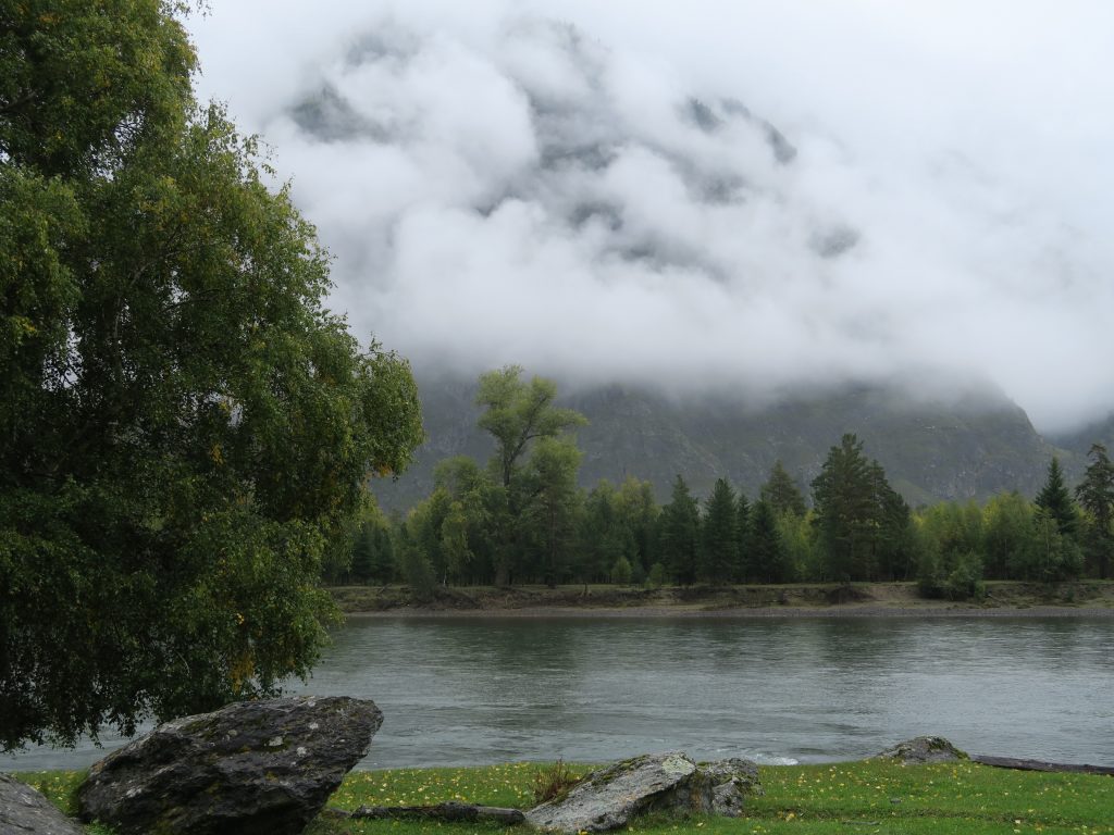 Река Чулышман в р-не Балыкчи.