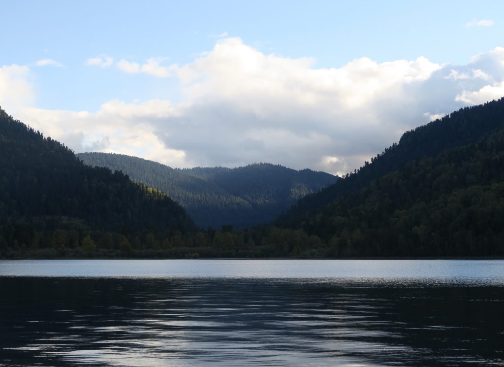 Телецкое озеро - вид на север