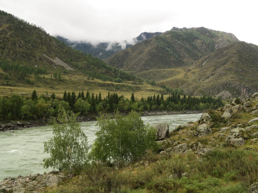 Река Катунь - долина Айрыдаш